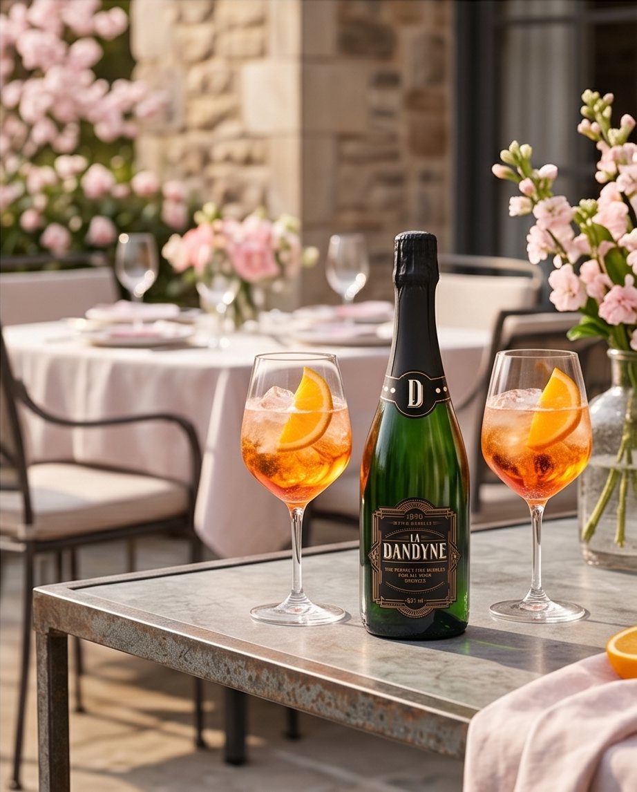 Deux Dandy Spritz servis en terrasse